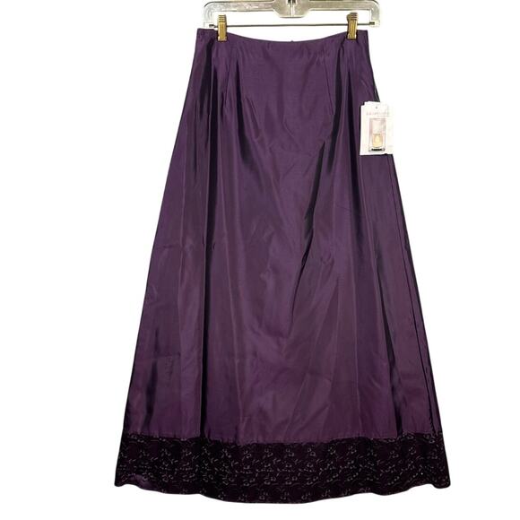 Scott McClintock Dresses & Skirts - Vintage Y2K Scott McClintock Maxi Skirt Purple Black  Whimsygoth Fairycore